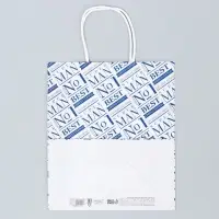 Пакет подарочный крафтовый, упаковка, Best man, 22 х 25 х 12 см