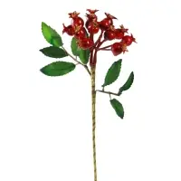 Цветы искусственные "Шиповника пучок" 23 см, красный