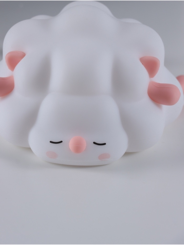 Ночник антистресс "Барашек" 2Вт LED RGB USB 13,8х16,5х8см