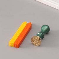 Сургучный набор "Дракон" печать, ручка, сургуч 12,5х10х3,6 см