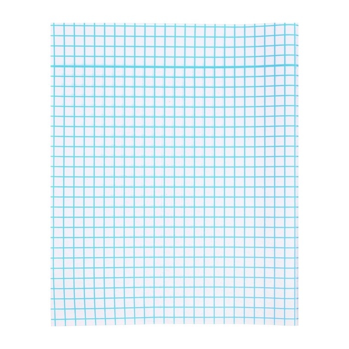 Пленка самоклеящаяся, 50 х 30 см, прозрачная, 10 листов, 50 мкм