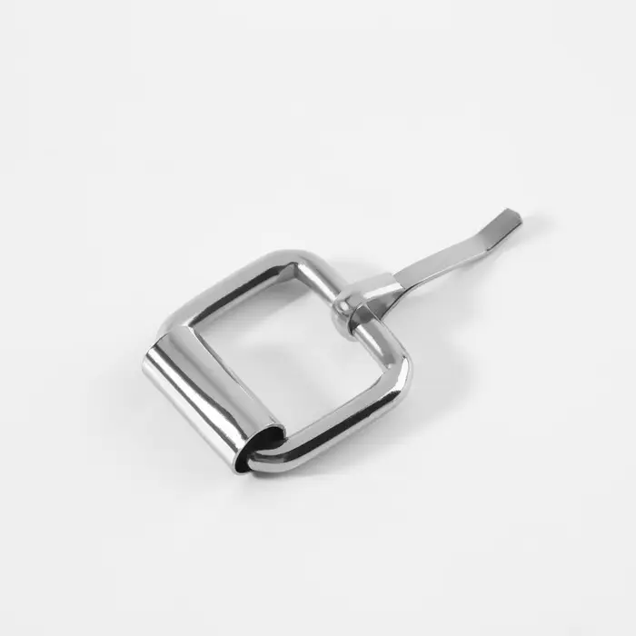 Пряжка, 1.9&times;2.2 см, 16 мм, 10 шт., цвет серебряный