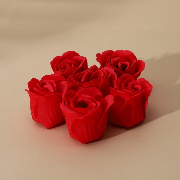 Мыло лепестковое &laquo;С 8 Марта&raquo;, 6 шт, аромат цветочный, ЧИСТОЕ СЧАСТЬЕ