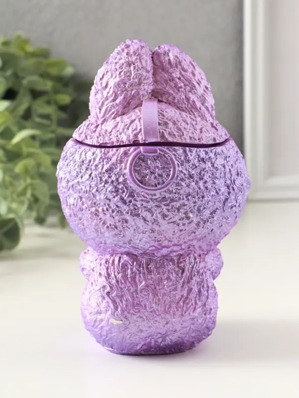 Шкатулка для украшений &laquo;Чудик с банкой&raquo; 15&times;8 см, сиреневый