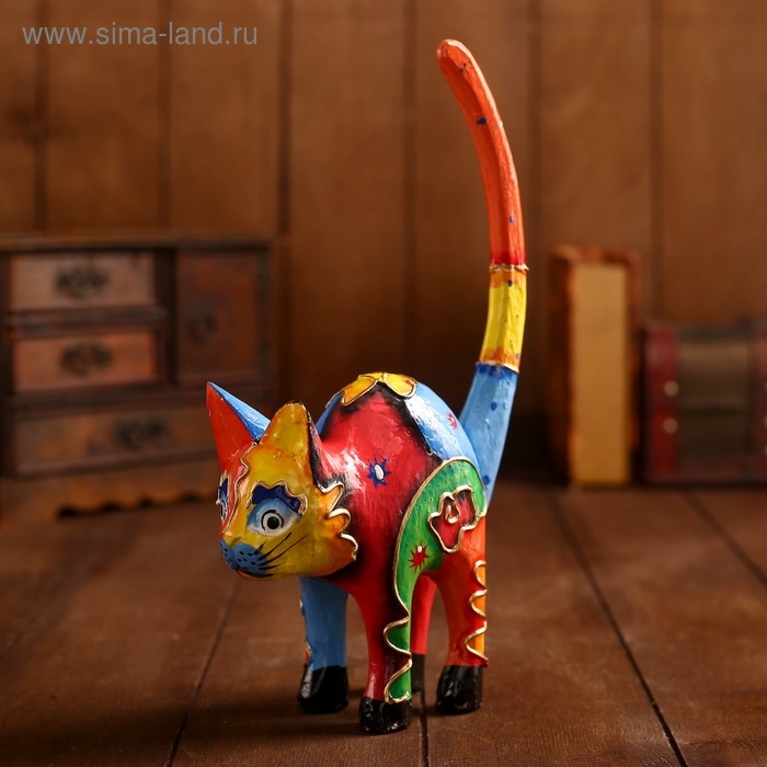 Сувенир дерево "Кошка" 30х15х5 см