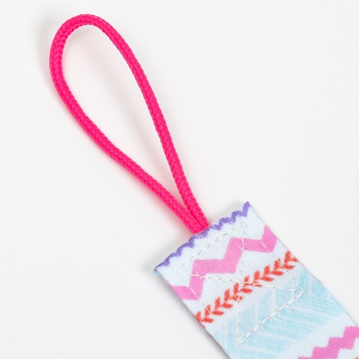 Держатель для соски - пустышки &laquo;Орнамент&raquo;, на ленте