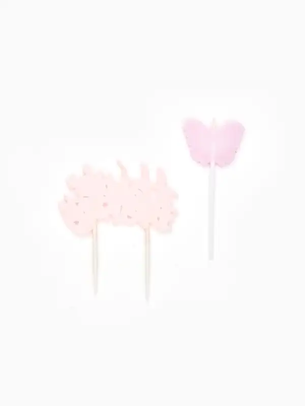 Набор свечей для торта &laquo;Happy Birhday&raquo; с бабочкой