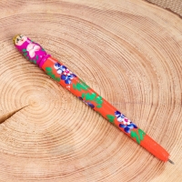 Ручка &laquo;Матрёшка&raquo;, 1,5х16 см, микс