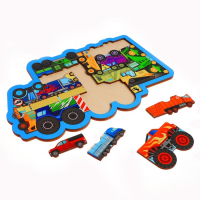 Головоломка &laquo;Большие колёса&raquo;