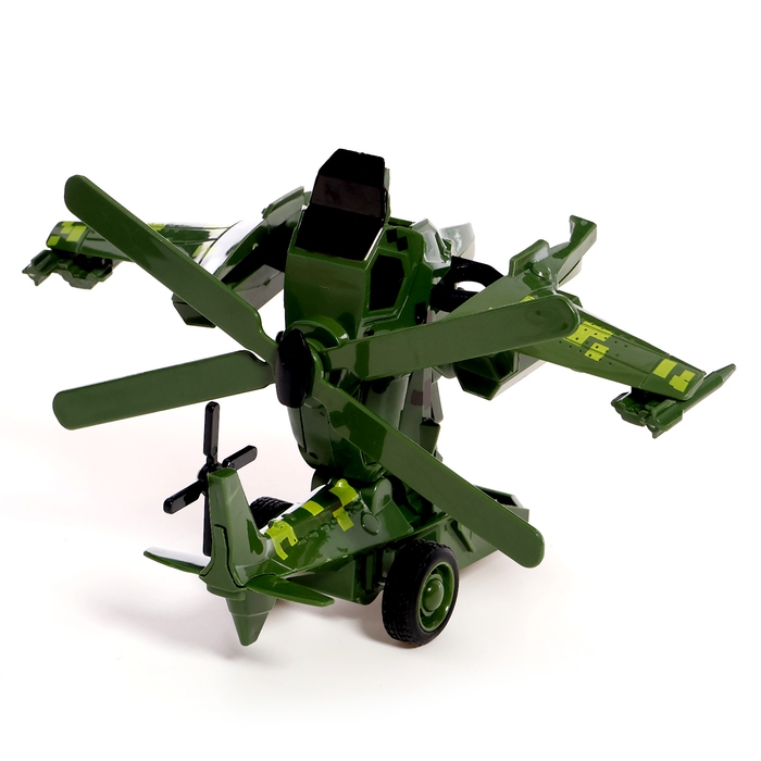 Робот &laquo;Вертолёт&raquo;, инерционный, трансформируется при столкновении