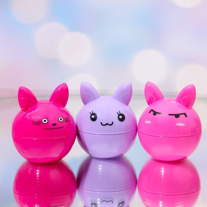 Бальзам для губ &laquo;Мяу эмоции&raquo;, микс цветов и ароматов