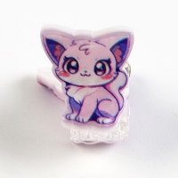 Краб для волос &laquo;Малыш чиби&raquo;, 1.6 х 2 см