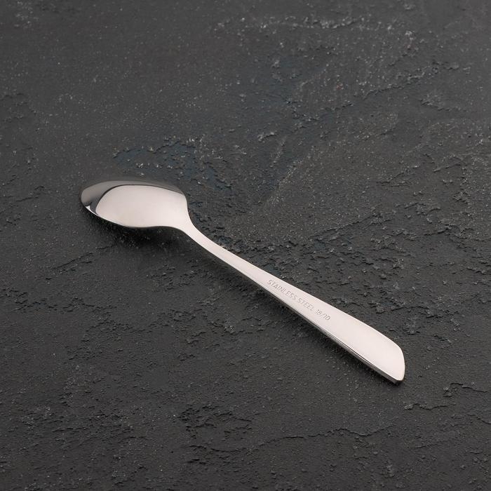 Ложка чайная из нержавеющей стали Magistro &laquo;Эми&raquo;, длина 15,5 см, цвет серебряный