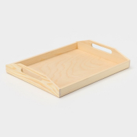 Поднос деревянный &laquo;Под роспись&raquo;, 40&times;30&times;6,5 см