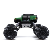 Джип радиоуправляемый &laquo;Армия&raquo;, 4WD, дрифт, работает от аккумулятора, цвет зелёный