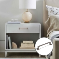 Ручка-скоба CAPPIO RSC038, цинк, м/о 96 мм, цвет графит, 4 шт.