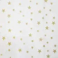 Бумага упаковочная тишью &laquo;Звезды, золото&raquo;, 50 х 70 см