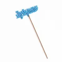 Топпер деревянный &laquo;Любимому мужчине&raquo;, синий 13&times;6 см