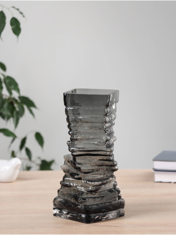 Ваза стекло настольная "Джойс" 23,5х10 см