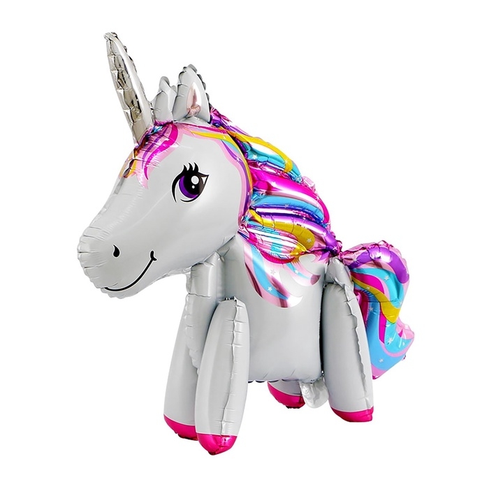 Воздушный шар фольгированный 24" &laquo;Единорог-игрушка&raquo;, фигура, под воздух