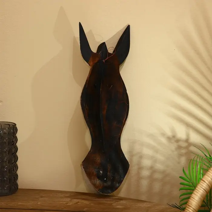 Маска &laquo;Зебра&raquo;, 50 см, дерево албезия