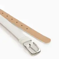 Ремень жен 05-01-02-01, Март2515, 2,8*0,3*110 см, без винта, пряж металл, 1 прокол,