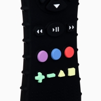 Прорезыватель силиконовый для зубов &laquo;Пульт от телевизора&raquo;, от 0 мес., чёрный