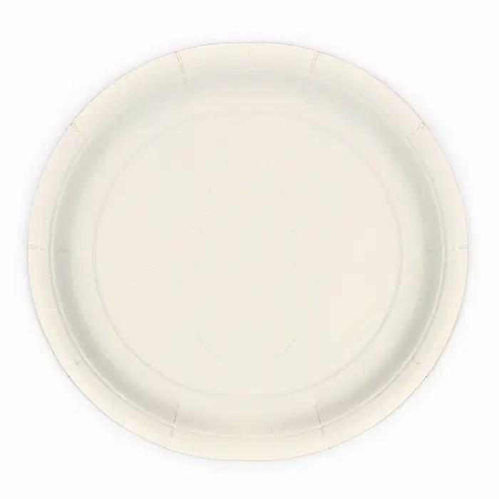 Тарелка одноразовая бумажная &laquo;С Новым годом&raquo;, золотые олени, 18 см