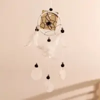 Ловец снов "Нежность" белый 6х0,5х20 см