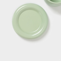 Чайная пара Доляна &laquo;Зефир&raquo;, 350 мл, керамика, зелёная