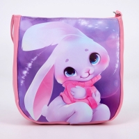 Сумка детская &laquo;Зайка в свитере&raquo; из эко-кожи, на ремешке, 17х12х5 см