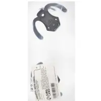 Крючок мебельный CAPPIO HIDDEN, двухрожковый, черный, 2 шт.