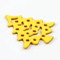 Декор "Золотые елочки", набор 6 шт.