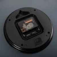 Часы настенные, интерьерные, бесшумные, d-32 см, металл с зеркалом