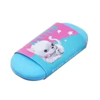 Ластик HappyGraphix Kids, овальный, мягкий, МИКС