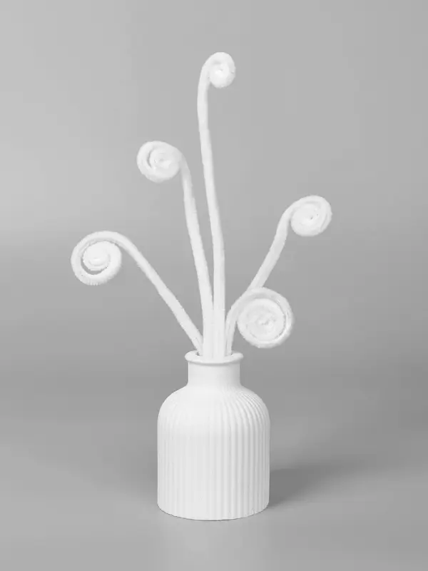 Синельная проволока, набор 90 шт, белая, 30 см