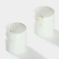 Набор для специй 2 пред Magistro "Церера" солонка, перечница, цвет бело-золотой