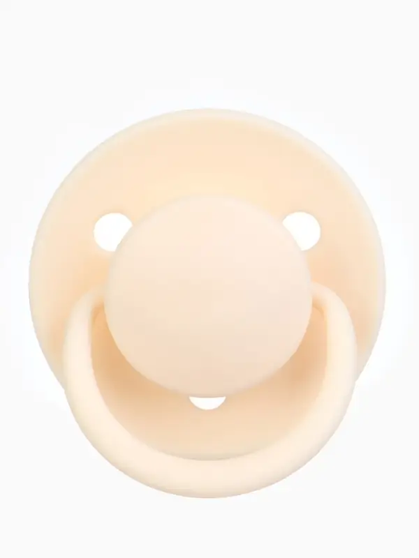 Соска - пустышка классическая, латекс, цв.айвори, в контейнере, от 6 мес., M&B