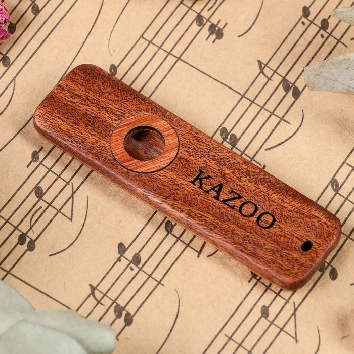 Казу Music Life, деревянный, 9,5 х 2,8 см