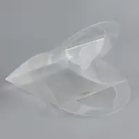 Складная прозрачная коробка из PVC, для упаковки подарков, 11&times;9&times;2 см