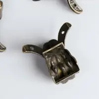 Уголок (ножка) для шкатулки "Лапа"  набор 4 шт 4,3х3,4 см