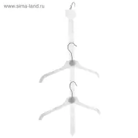 Стрип лента с подвесом на 12 крючков, L=63.5 см, 10 шт. прозрачный