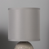 Лампа настольная "Ретушь" 40Вт Е14 серый 12х12х24см