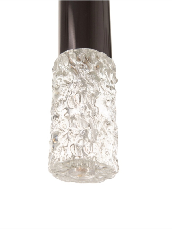 Светильник "Лёд" 5Вт черный 4х4х28+200см