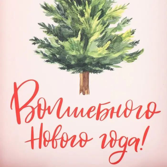 Коробка для макарун &laquo;Волшебного Нового года!&raquo;, тиснение на крышке, 18 х 12 х 3.5 см