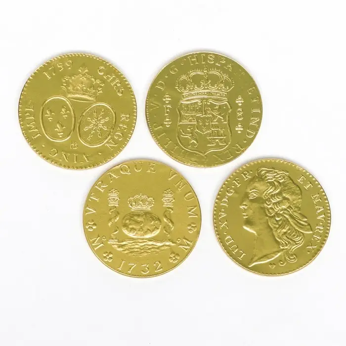 Медали шоколадные &laquo;Золото пиратов&raquo;, с наклейкой, 25 г