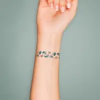 Переводная тату на тело цветная &laquo;Браслет. Ракушки&raquo;, 20&times;3 см