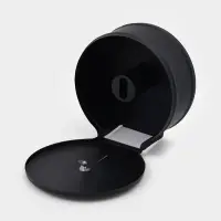 Диспенсер для туалетной бумаги St&ouml;lz, втулка 6 см, нержавеющая сталь, чёрный