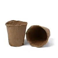 Набор для рассады: торфяной горшок 6&times;6 см, кассета на 6 ячеек, 17.5&times;13.5 см, Greengo