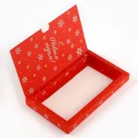 Коробка для шоколада с местом для денег &laquo;Ёлочка&raquo;, 20 х 2 х 12 см